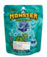 Cube Shape Gummy Candy-Blueberry